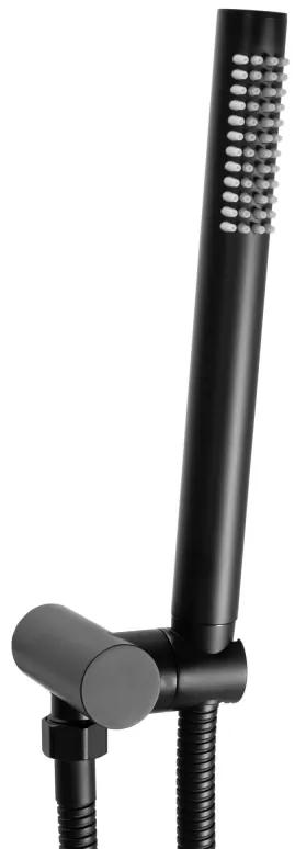 Rea Lungo podomietkový sprchový set, čierna matná + box REA-P6713 - Rea