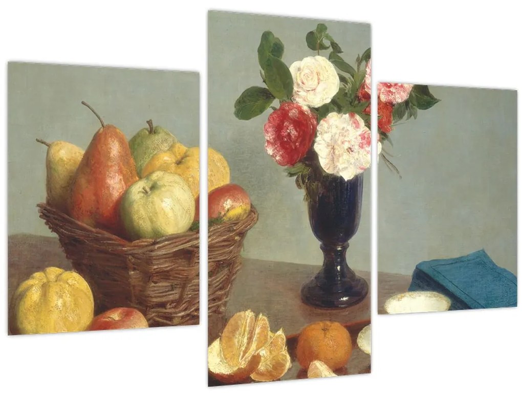 Obraz - Henri Fantin-Latour, Still Life, reprodukcia (90x60 cm)