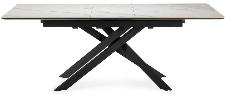 Rozkladací jedálenský stôl s prídavnou doskou s keramickou doskou 89,5x160 cm Belma – Marckeric