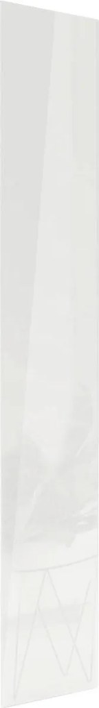 XXXLutz DVERE, biela s vysokým leskom, 45,3/234,8/1,8 cm Hom`in - Skrine - 002647004131