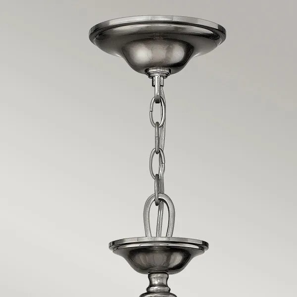 Hinkley HK-SUSSEX9 - Luster na reťazi SUSSEX 9xE14/40W/230V matný chróm