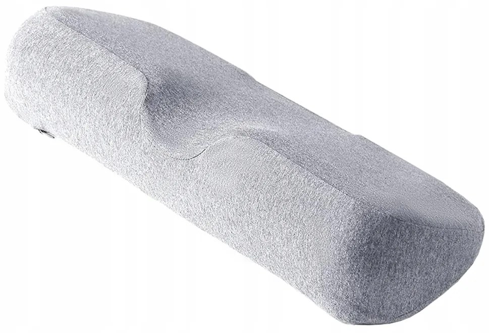 Verk 27018 Ortopedický vankúš s pamäťovou penou 45 x 30 cm sivý