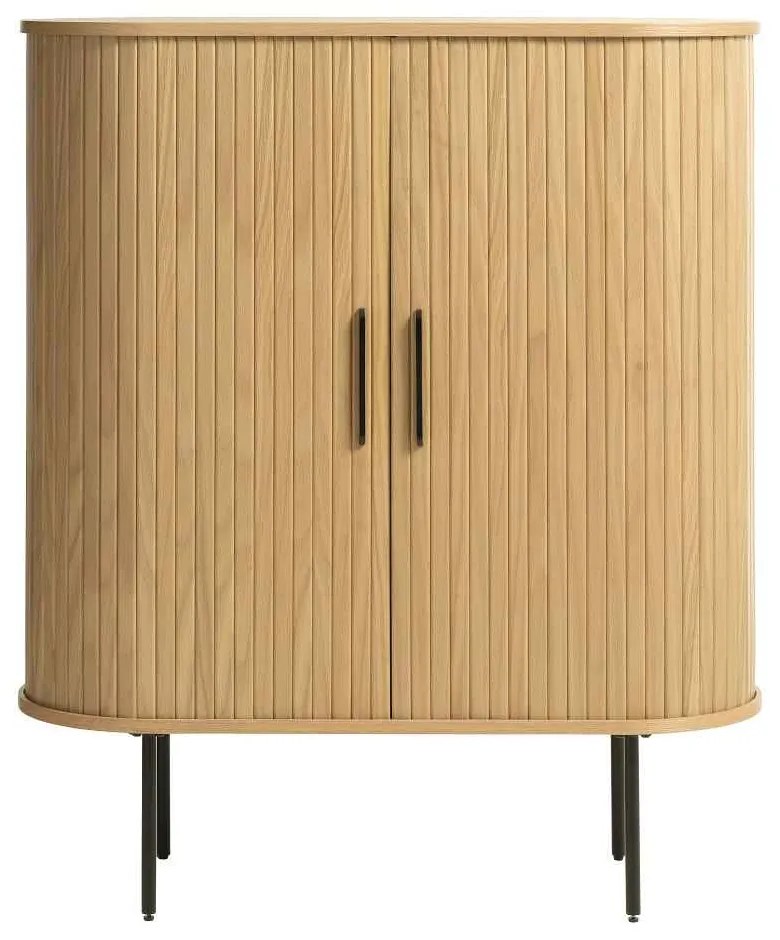 Dizajnová skrinka Vasiliy 118 cm prírodný dub