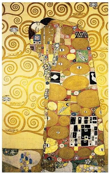 Reprodukcia obrazu Gustav Klimt Fulfillment, 50 × 30 cm