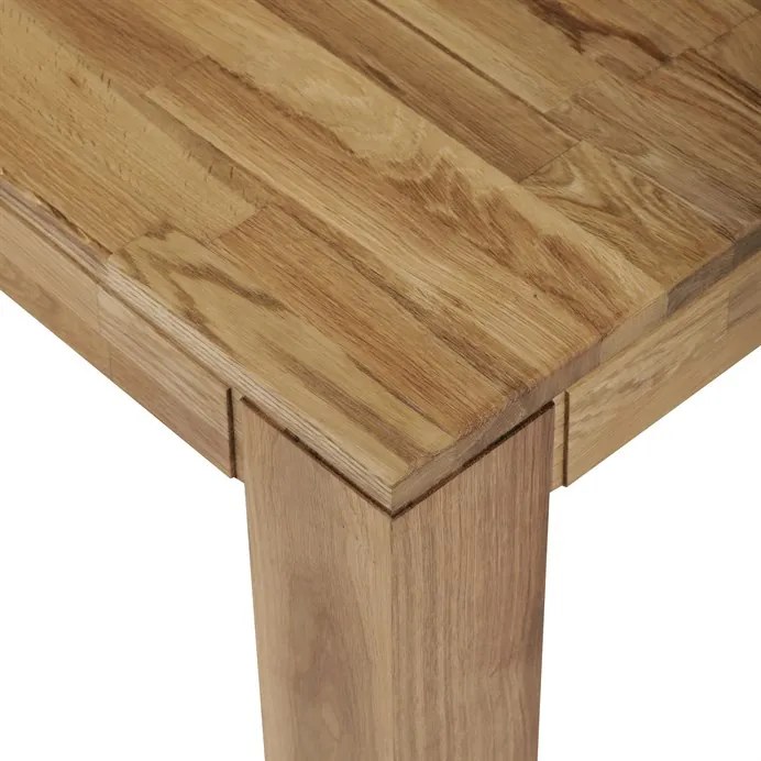 Autronic BONTEC Jedálenský stôl 180x90cm, masív, dub, DS-H180 DUB Farba: Prírodné