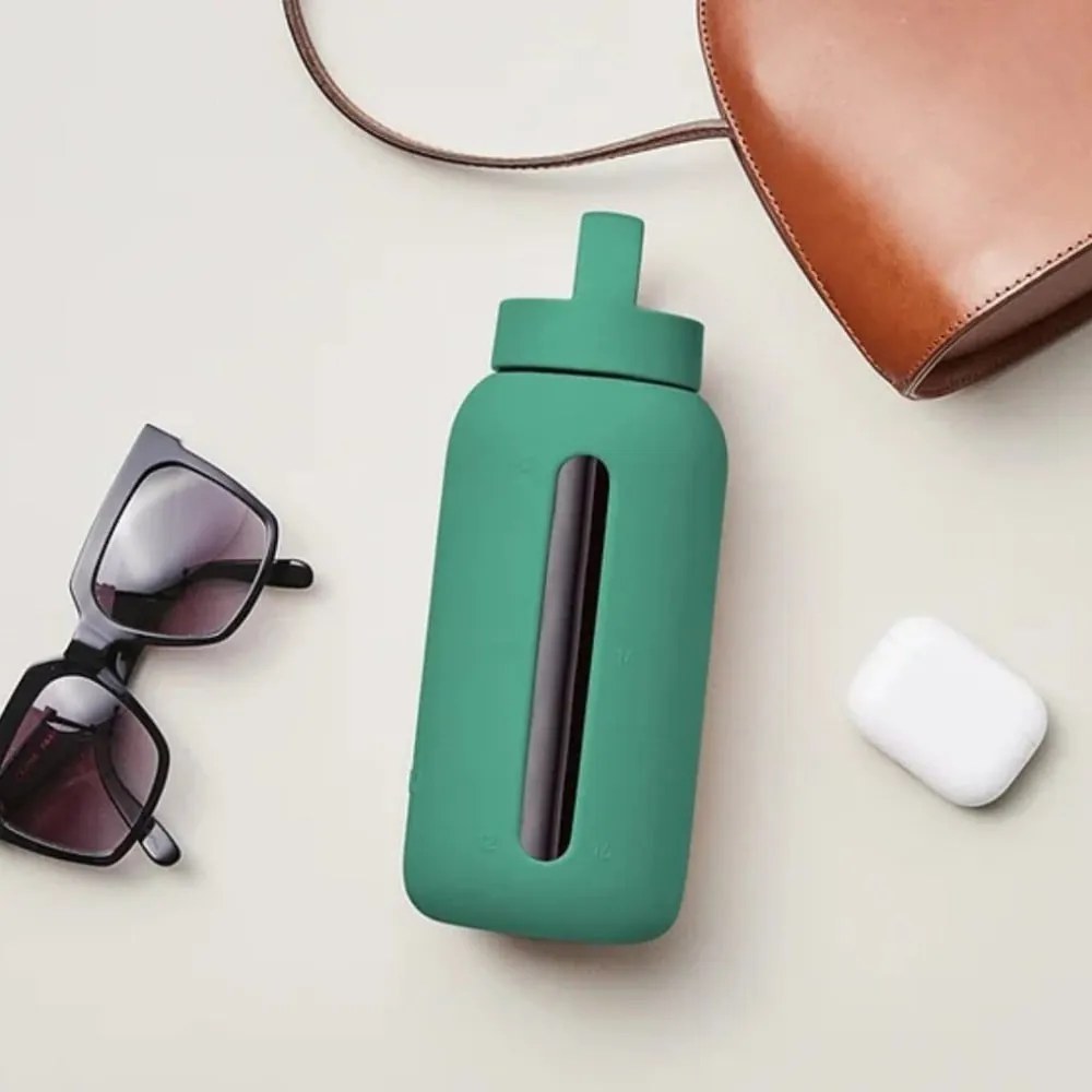 Zelená cestovná fľaša 720 ml Frosted Green – Muuki