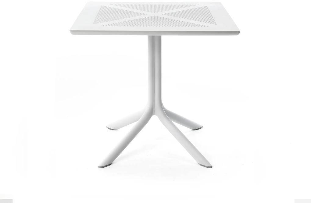 ClipX stôl 70x70 cm Bianco