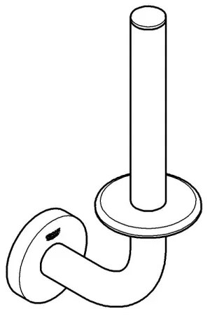 GROHE 41186000 - Držiak náhradného toaletného papiera START lesklý chróm