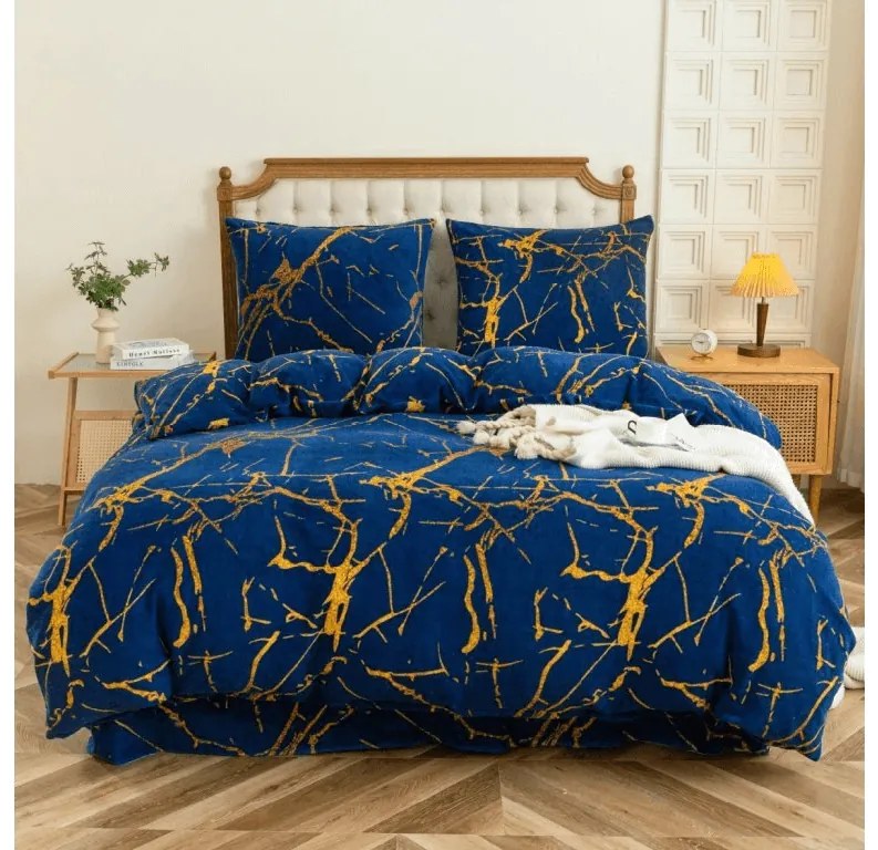 Obliečky mikroplyš AXIS modré Rozmer obliečky: 70 x 80 cm | 140 x 200 cm