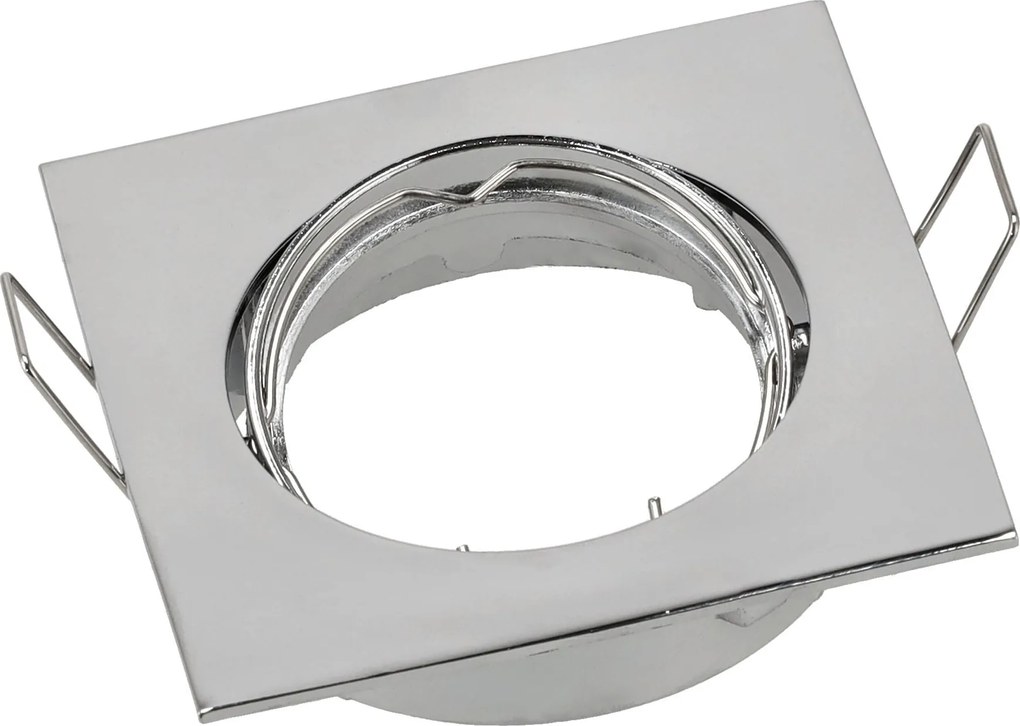 BERGE Halogénové pohyblivé svietidlo štvorcové chróm