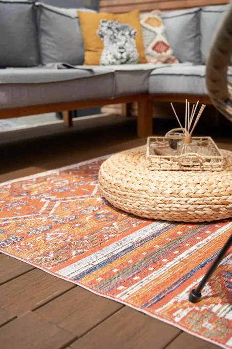 Obojstranný koberec Echo Etno Multi