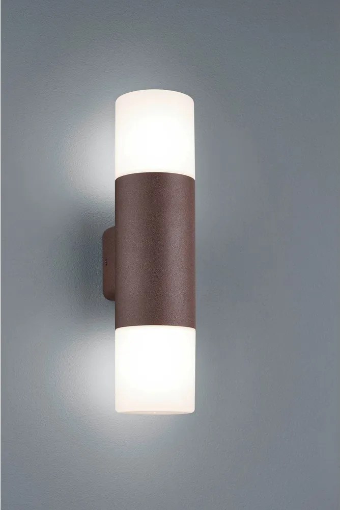Nástenné vonkajšie svietidlo (výška 33 cm) Hoosic – Trio