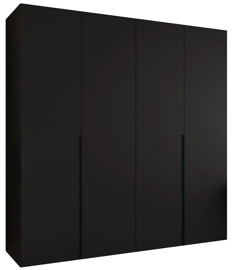 Skriňa Alicante I 200 čierna