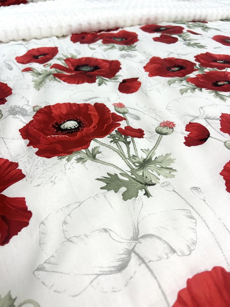 Posteľná obliečka Maky 140x200/70x90 cm