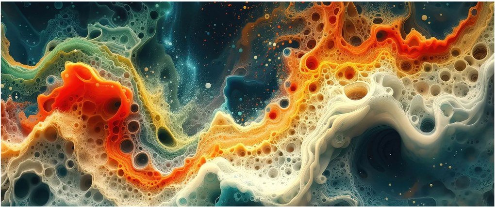 Obraz - Moderné abstrakcie (120x50 cm)