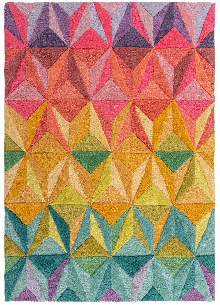 Ručne všívaný kusový koberec Illusion Reverie Multi, 160x230, viacfarebná, chodba / predsieň, Flair Rugs