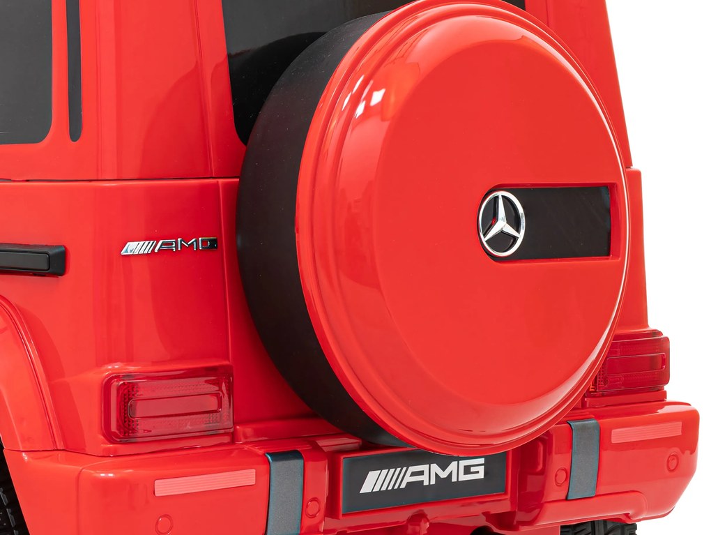 Elektrické autíčko Mercedes AMG G63 - červené