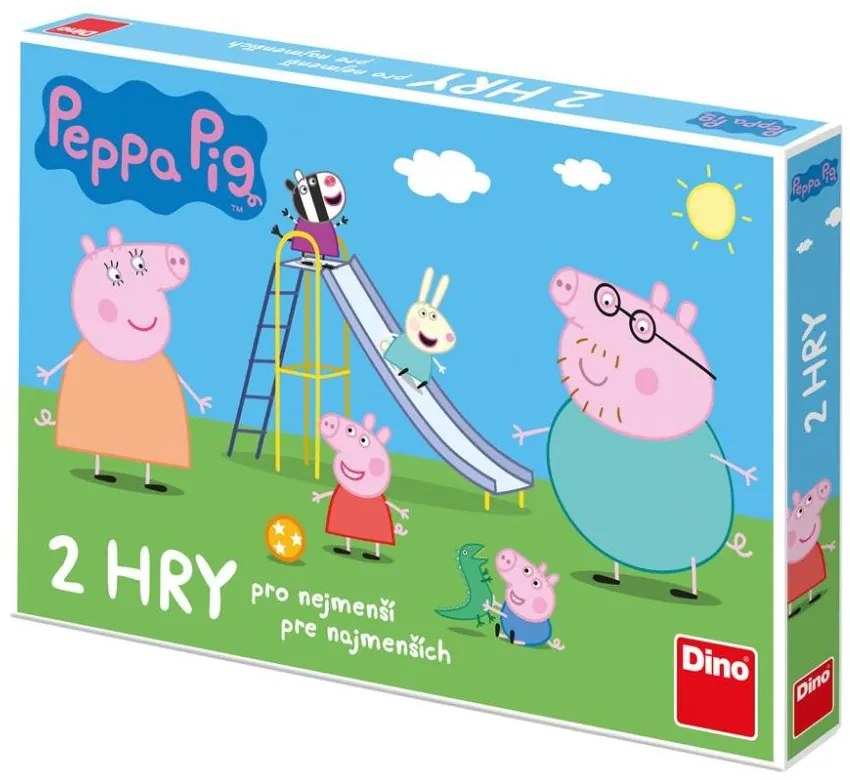 Dino Peppa Pig Poď sa hrať a dážďovky