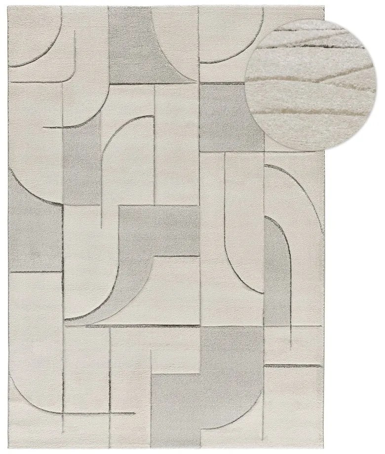 Krémovobiely koberec 120x170 cm Lena – Universal