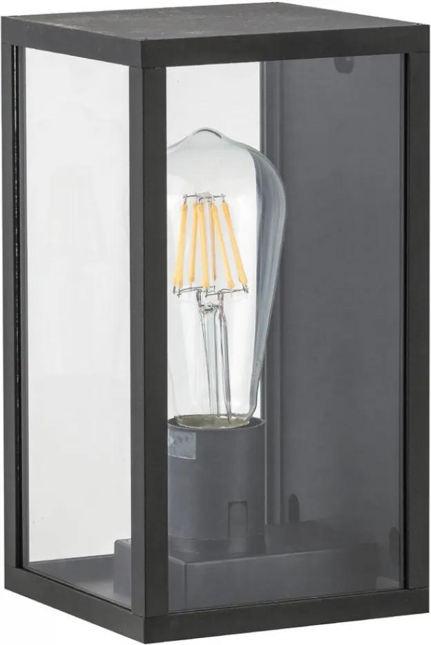 Rábalux Topeka 8140 Vonkajšie Nástenné Lampy  hliník E27 1x MAX 60W IP54