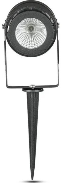 LED Vonkajšia lampa LED/12W/100-240V IP65 4000K čierna