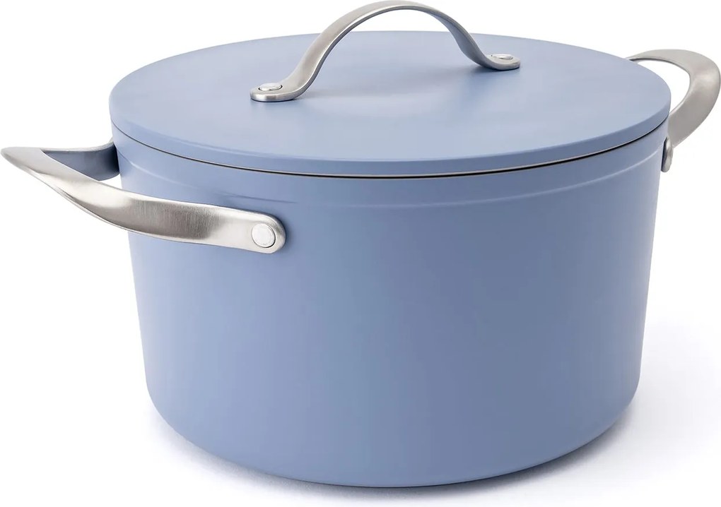 Elmich Nepriľnavý keramický hrniec Zen Ø 24 cm – modrý