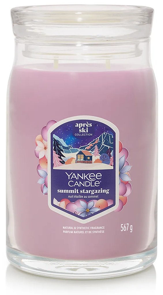 Yankee Candle Vonná sviečka veľká Signature Summit Stargazing, 567 g, L