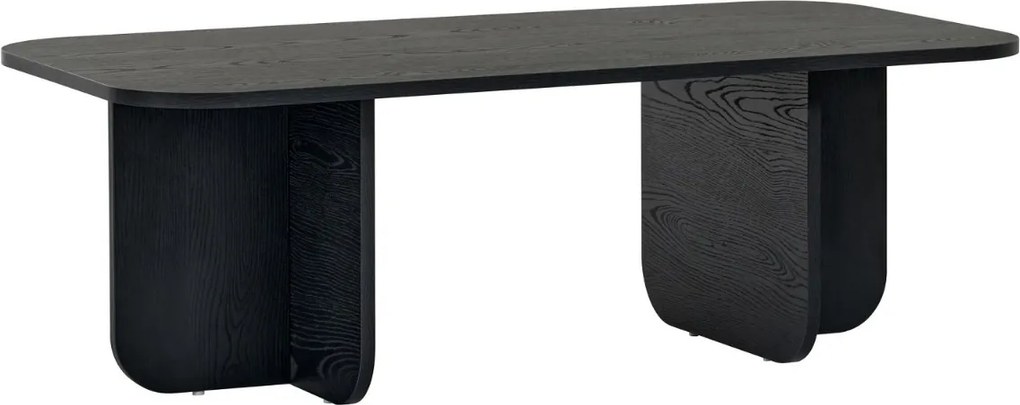 Dizajnový konferenčný stolík Tamsyn 120 cm čierny