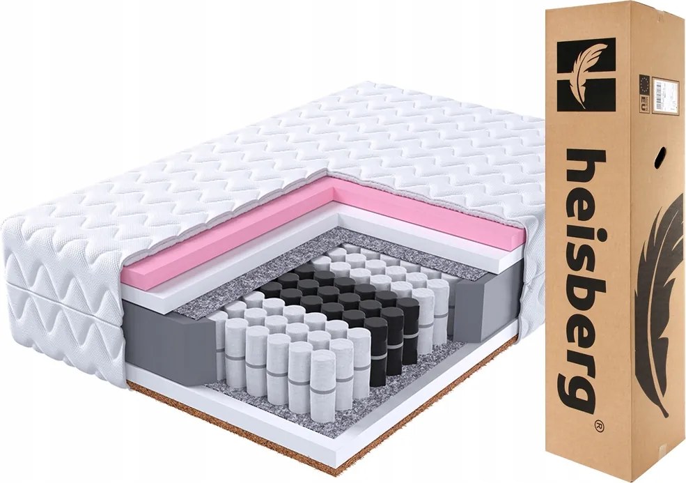 Taštičkový matrac Karsi 120x200 visco kokos Heisberg