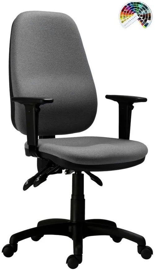 ANTARES Kancelárska stolička 1540 ASYN čalúnenie RELIFE MELANGE