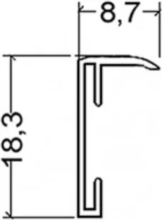 Rám hliníkový CALU 24x30