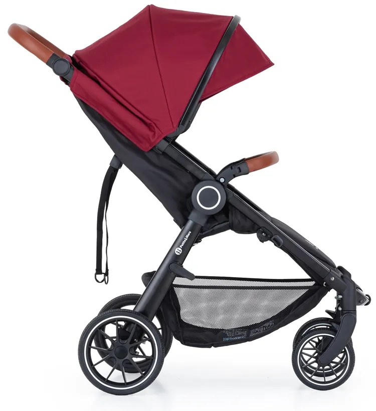 PETITE&MARS kočík športový Street+ RWS oak deep ruby complete