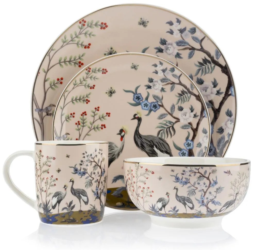Porcelánový tanier Ashley 2, (fi) 26 cm, viacfarebný