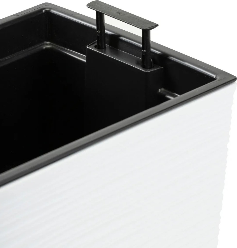 PLASTOVÝ KVETINÁČ BLOOM RIFLO 36X56X20 CM BIELA