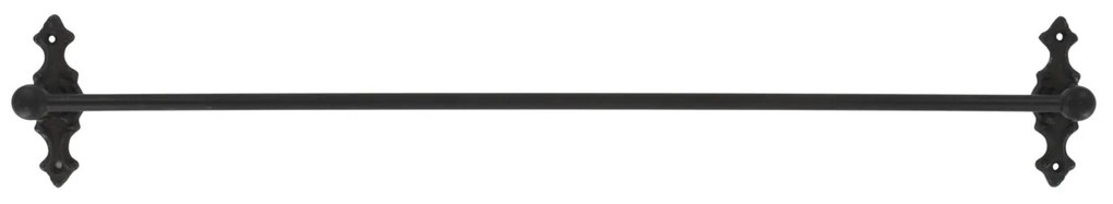 Chic Antique Kovový vešiak Antique Coal 60 cm