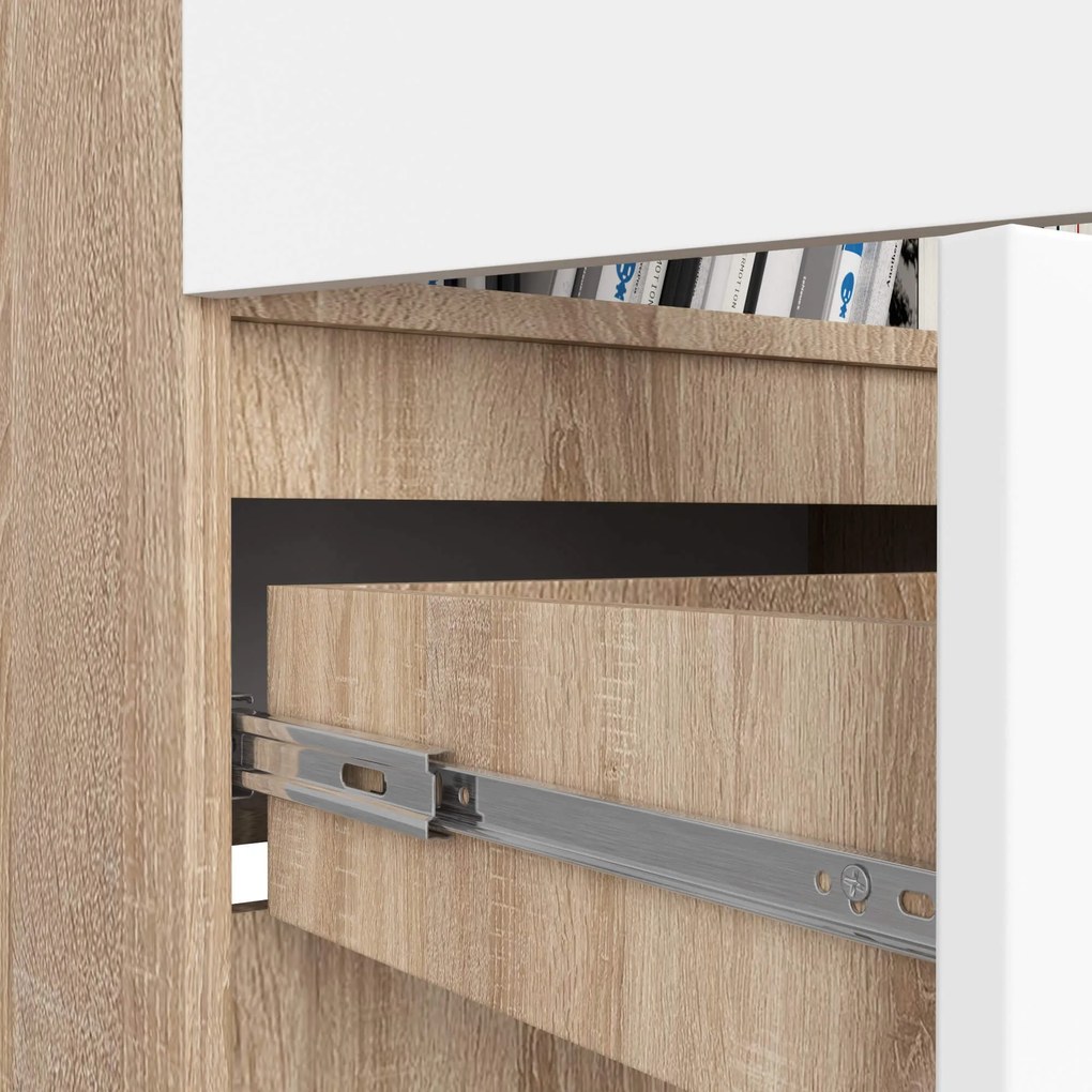 Skriňa Rexa 60 cm dub sonoma/biela