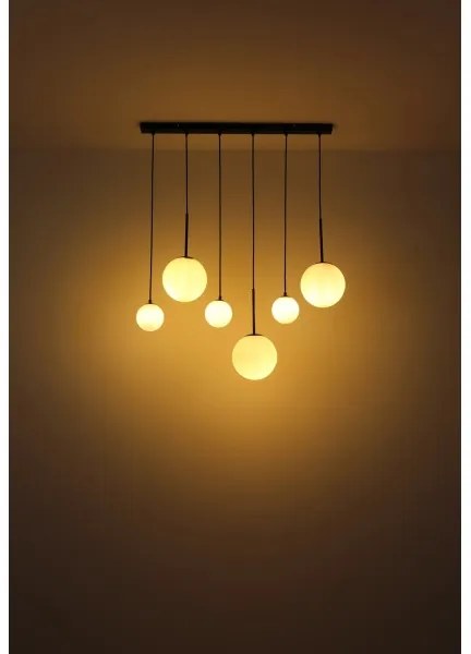 Globo 15168-6 - Luster na lanku HALLIE 3xE27/9W/230V + 3xG9/5W