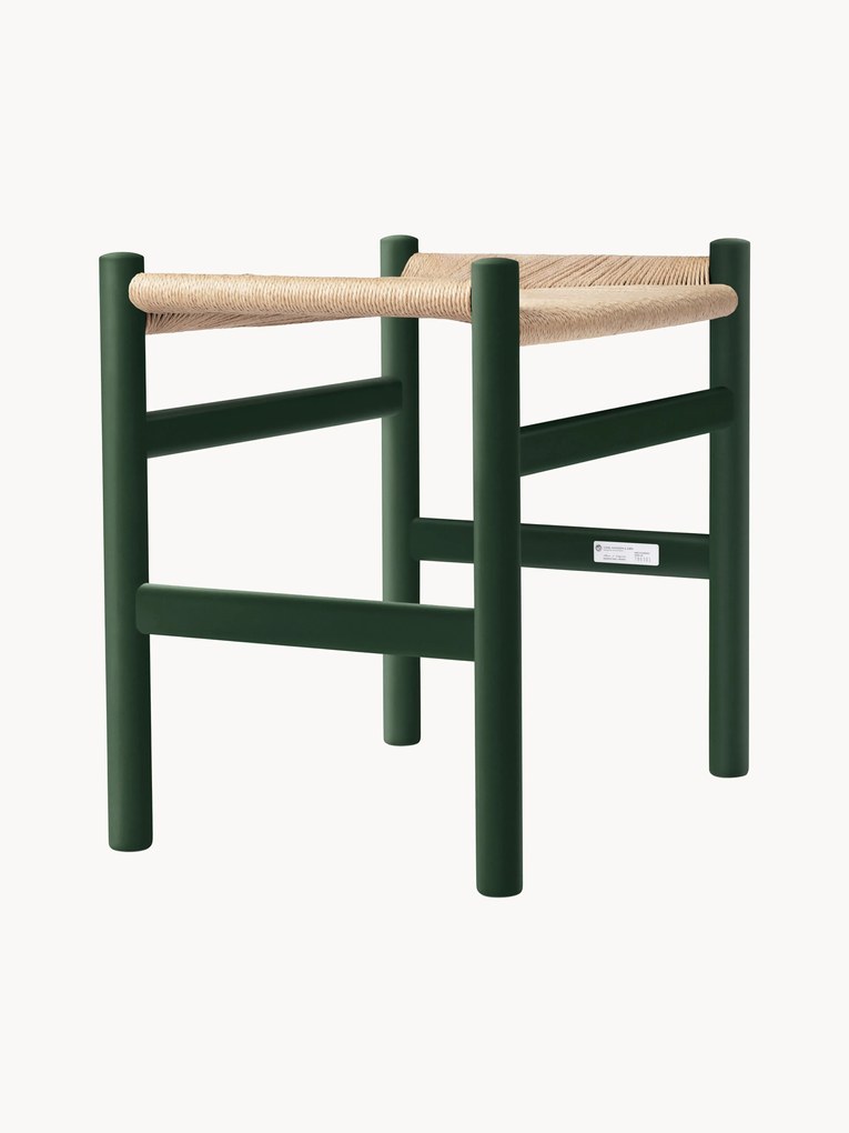 Taburetka's ručne tkaným sedadlom CH53