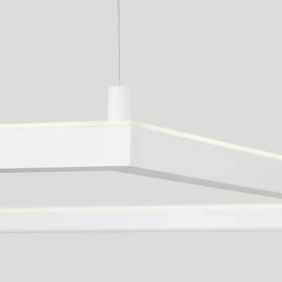 LED luster Eterna 75 biele