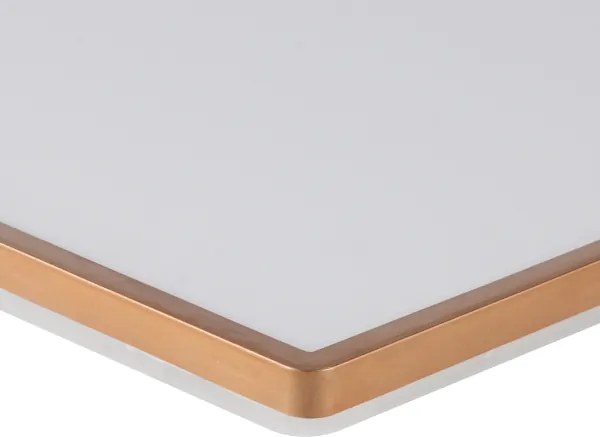 Brilagi - LED kúpeľňové stropné svietidlo ULTRA SLIM LED/18W/230V 30x30 cm ružové zlato IP54