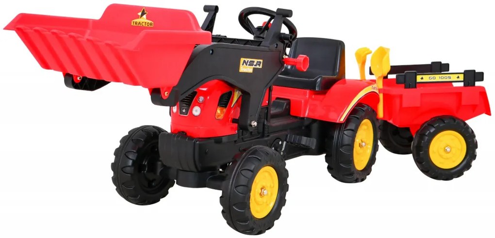 Traktor s prívesom a príslušenstvom Ramiz - 3005.CR