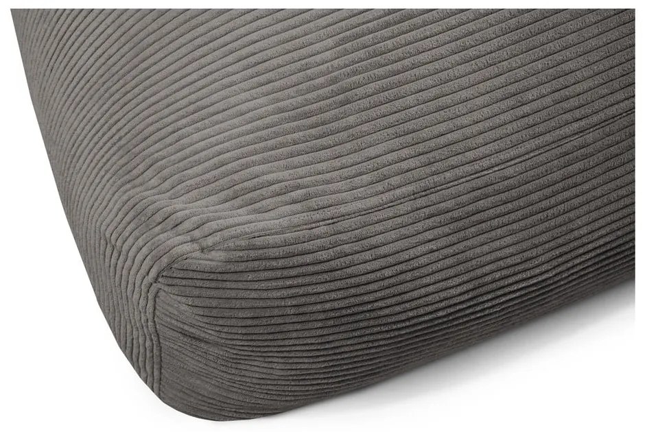 Menčestrový sedací vak v horčicovej farbe Sofa Snug – SLOWDOWN