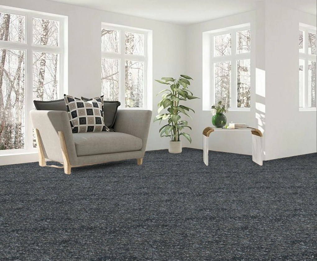 Beaulieu International Group, Koberec metráž Primavera 521, na mieru, šíře 4m, modrá, resine, chodba / predsieň