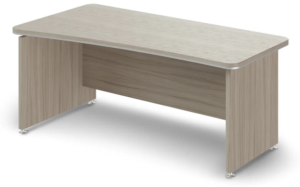 Ergonomický stôl TopOffice 180 x 94,8 cm, ľavý, driftwood