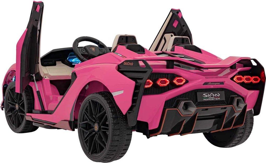 Ramiz Lamborghini SIAN Ružové vozidlo