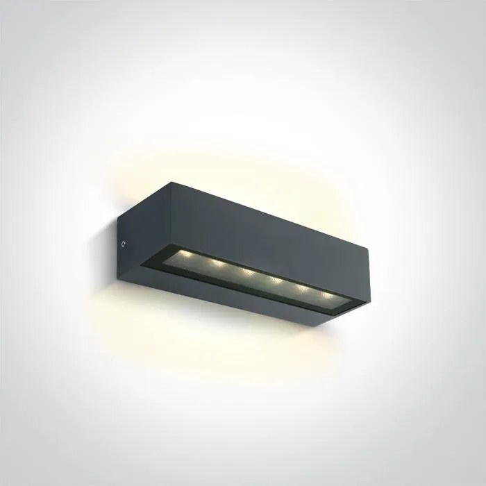Vonkajšie nástenné svietidlo ONE LIGHT ext. svietidlo 2x6W 67526B1/AN/W