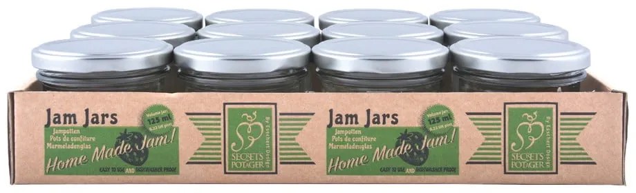 Zaváracie poháre v súprave 12 ks 125 ml – Esschert Design