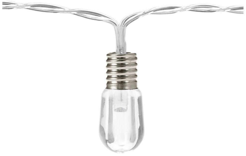 LED svetelná reťaz s minižiarovkami