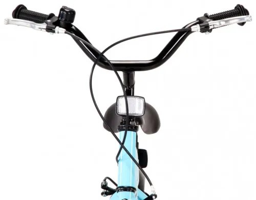 vidaXL Detský bicykel 16 palcový čierny a modrý-