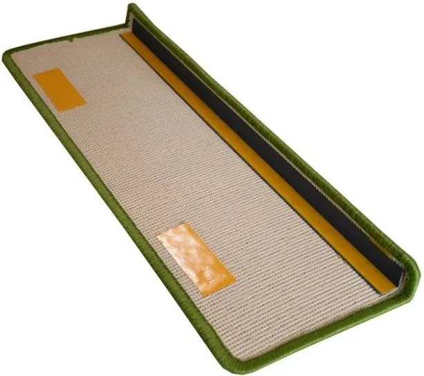 Nášľapy na schody Eton zelený polkruh, samolepiaci - 28x65 polkruh (rozmer vrátane ohybu) Vopi